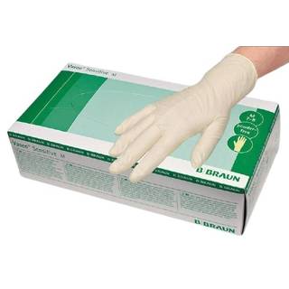 Obrázok ku produktu VASCO Sensitive č. M latexové vyšetrovacie rukavice nepudrované, nesterilné