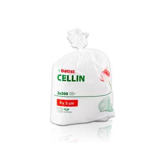 Obrázok ku produktu CELLIN tampóny z buničitej vaty delené 4x5cm 12 vrstiev 2x500ks