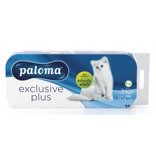 Obrázok ku produktu PALOMA Exclusive toaletný papier biely 10ks