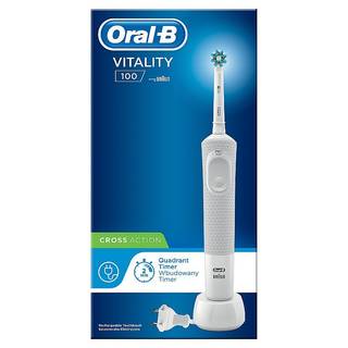 Obrázok ku produktu ORAL B Vitality 100 biela elektrická zubná kefka