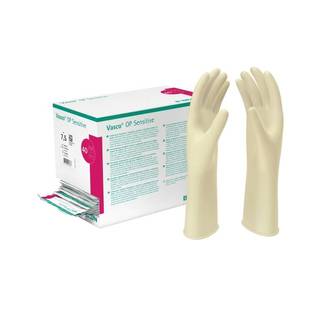 Obrázok ku produktu VASCO OP Sensitive č. 8 latexové chirurgické rukavice, nepudrované, sterilné