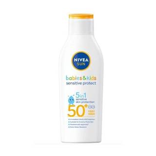 Obrázok ku produktu NIVEA SUN Sensitive detské mlieko na opaľovanie OF50+ 200ml