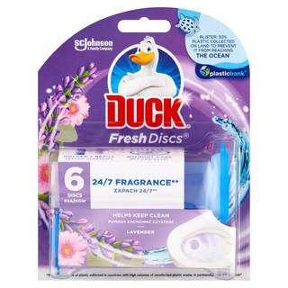 Obrázok ku produktu DUCK Fresh Disc Lavender gélové disky do WC s vôňou levanduly 36ml