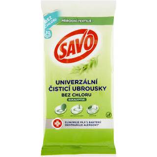 Obrázok ku produktu SAVO univerzálne čistiace utierky eukalyptus bez chlóru 30ks