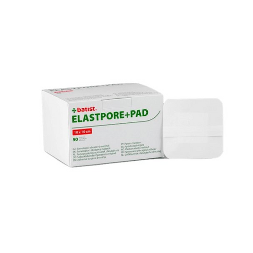 Zväčšený obrázok ku produktu ELASTPORE+PAD náplasť v vankúšikom sterilná 10x10cm