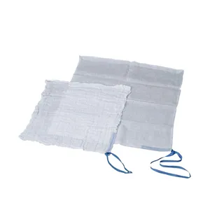 Obrázok ku produktu B-TOWEL X-S sterilný prešívaný predpraný tampón s RTG páskou a šnúrkou 23x33cm 5ks