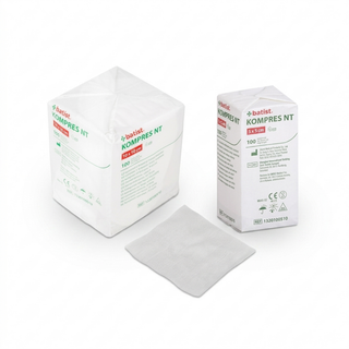 Obrázok ku produktu KOMPRES NT kompres z netkaného textilu nesterilný 10x10cm 100ks