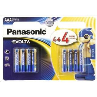 Obrázok ku produktu PANASONIC EVOLTA  ALKALINE batérie AAA 1,5V 8ks
