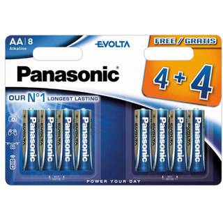 Obrázok ku produktu PANASONIC EVOLTA ALKALINE batérie AA 1,5V 8ks