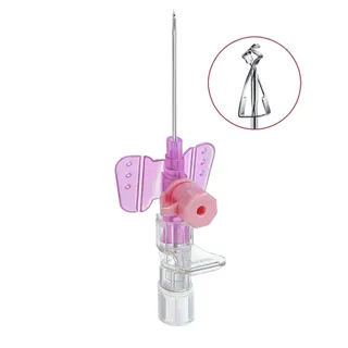 VASOFIX SAFETY bezpečnostná kanyla s krídelkami G16 1.7x50mm sivá