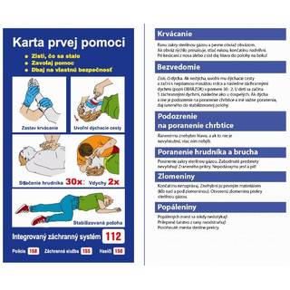 Obrázok ku produktu Karta prvej pomoci