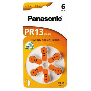 Obrázok ku produktu PANASONIC PR13 batérie 6ks