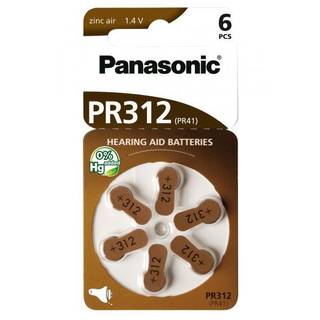 Obrázok ku produktu  PANASONIC PR312 batérie 6ks