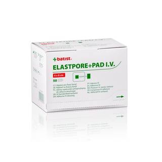 Obrázok ku produktu ELASTPORE+PAD I.V. náplasť s výrezom sterilná 6x8cm 50ks