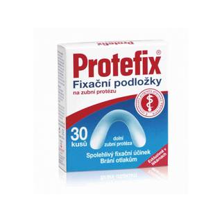 Obrázok ku produktu PROTEFIX fixačné podložky na dolnú zubnú protézu 30ks