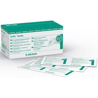 Obrázok ku produktu SOFTA SWABS alkoholové tampóny na dezinfekciu kože pred vpichom, pred injekciou