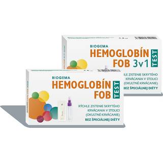 Obrázok ku produktu BIOGEMA hemoglobín fob test 3v1