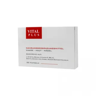 VITAL Plus Caps výživový doplnok proti vypadávaniu vlasov 30ks