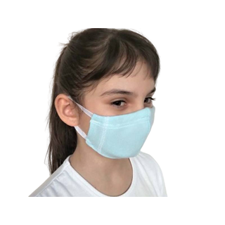 Obrázok ku produktu Rúško detské 4-vrstvové s iómni striebra od 4 do 10 rokov