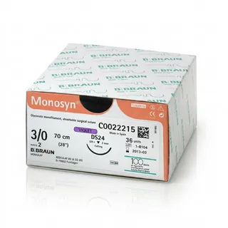 MONOSYN QUICK bezfarebný 3/0(2)70cm DSMP24(M)