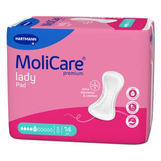 Obrázok ku produktu MOLICARE Premium Lady Pad 4.5 kvapky inkontinenčné vložky pre ženy