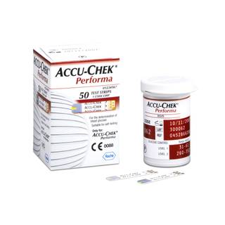 Obrázok ku produktu ACCU-CHEK Performa testovacie prúžky do glukometra 50ks