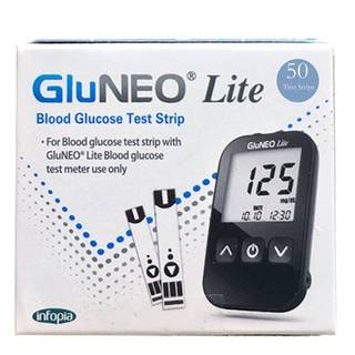 Obrázok ku produktu GLUNEO Lite testovacie prúžky do glukometra 50ks