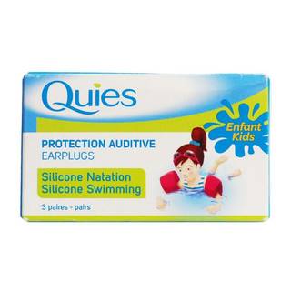 Obrázok ku produktu QUIES chránič sluchu silikónový detský na plávanie 6ks