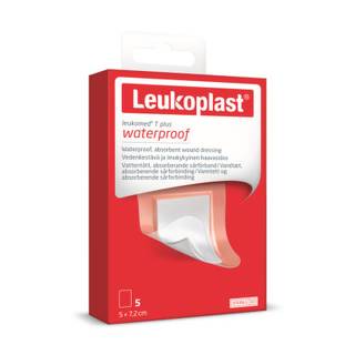 Obrázok ku produktu LEUKOPLAST Leukomed T Plus vodeodolná náplasť na rany 50x72mm 5ks