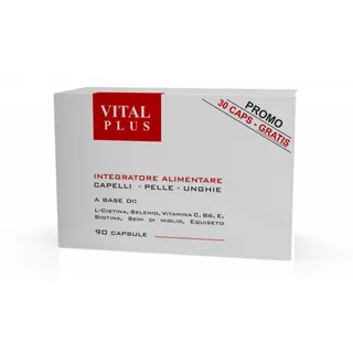 VITAL Plus Caps výživový doplnok proti vypadávaniu vlasov 90ks