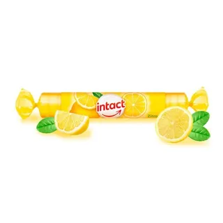 INTACT hroznový cukor s vitamínom C a citrónovou príchuťou 40g