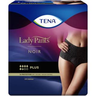 Obrázok ku produktu TENA Lady Pants Plus Noir čierne dámske naťahovacie inkontinenčné nohavičky veľkosť M