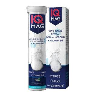 Obrázok ku produktu IQ MAG Magnézium a 375g vitamín B6 šumivé tablety 68g 20 ks
