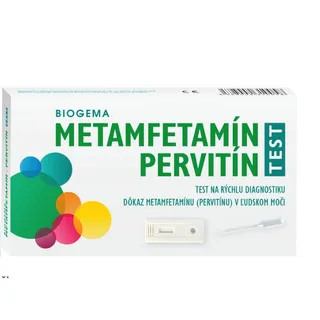 BIOGEMA metamfetaním, pervitín test z moču