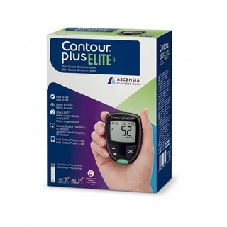 Obrázok ku produktu CONTOUR Plus Elite glukomer s príslušenstvom (prúžky + pero)