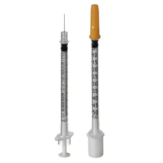 OMNICAN U-50 striekačka 0.5ml s ihlou 0.3x12mm v balení 100x1ks