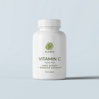 Obrázok ku produktu KLEBIO Vitamín C 1000mg výživový doplnok 100ks