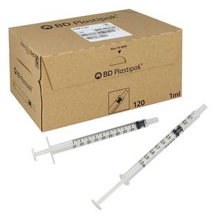 Obrázok ku produktu BD Plastipak injekčná striekačka 1ml TBC