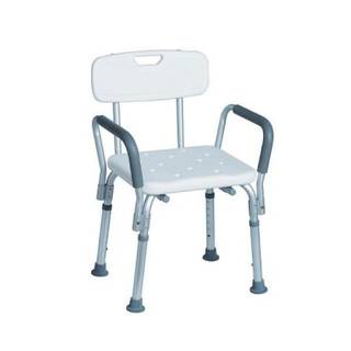 Obrázok ku produktu TIMAGO stolička sprchovacia s operadlom a bočnými opierkami s nosnosťou do 110 kg