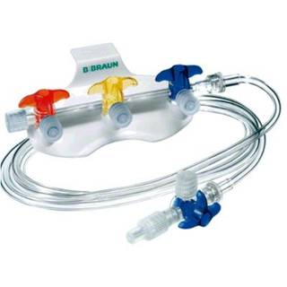 Obrázok ku produktu DISCOFIX C trojprvkový rozvádzač s predlžovacou hodičkou 150cm modrý