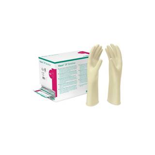 Obrázok ku produktu VASCO OP Sensitive č. 6.5 latexové chirurgické rukavice, nepudrované, sterilné