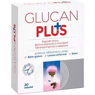 Obrázok ku produktu GLUCAN PLUS výživový doplnok a bylinný prípravok s minerálom 30ks
