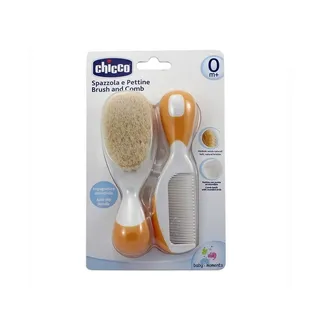 Obrázok ku produktu CHICCO hrebeň a kefka na vlasy oranžovo-biela