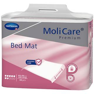 Obrázok ku produktu MOLICARE Premium Bed Mat 7 kvapiek absorpčné podložky s krídelkami 60x90cm