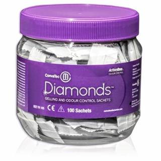 Obrázok ku produktu CONVATEC Diamonds s ActiveOne gélový a dezodorančný vankúšik 100ks