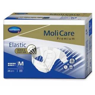 Obrázok ku produktu MOLICARE Premium Elastic 9 kvapiek plienkové nohavičky zalepovacie veľkosť M