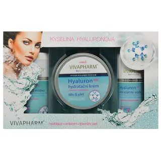 Obrázok ku produktu VIVACO 2013 Hyaluron darčeková kazeta s kyselinou hyalurónovou 3ks