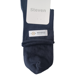 Obrázok ku produktu STEVEN 115 ponožky zdravotné diabetické čierne veľkosť 38-40