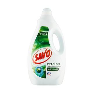 Obrázok ku produktu SAVO univerzálny prací gél na farebnú a bielu bielizeň 70 praní
