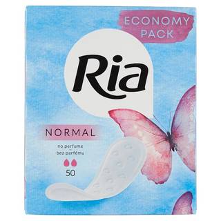 Obrázok ku produktu RIA slipové vložky Normal bez parfému 50ks
